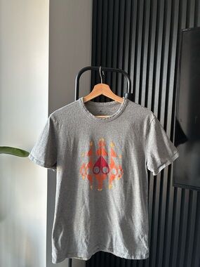 Moose Knuckles Gray Logo Tee